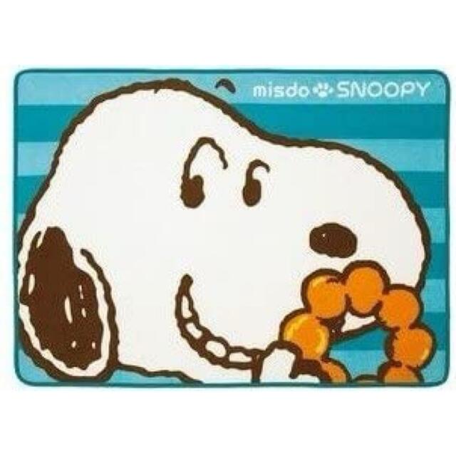 SNOOPY(スヌーピー)のミスド　ブランケット　スヌーピー キッズ/ベビー/マタニティの寝具/家具(毛布)の商品写真