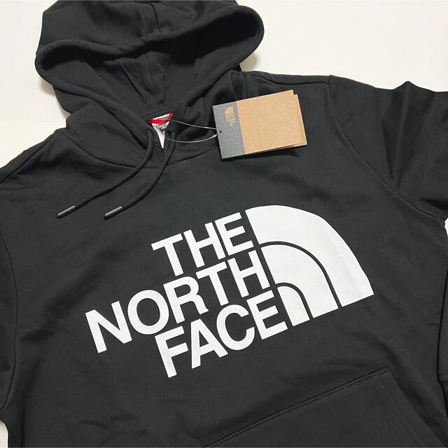 THE NORTH FACE ノースフェイス ビッグロゴ フーディ パーカー 黒