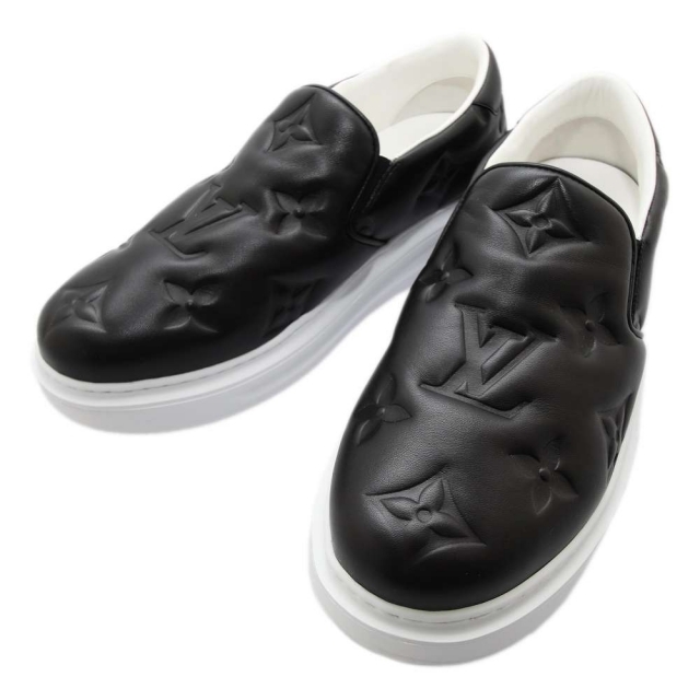 最前線の ルイヴィトン エナメル 71 2 革靴 26.5 ブラック aid-umeda.com