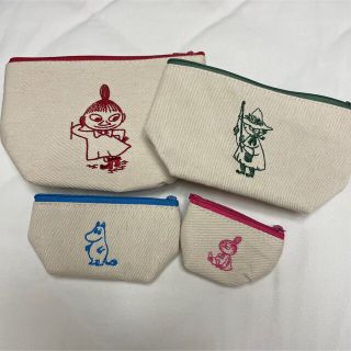 ムーミン(MOOMIN)のポーチ4点セット　ムーミン(ポーチ)