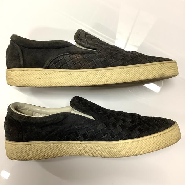 Bottega Veneta(ボッテガヴェネタ)のボッテガヴェネタ　イントレチャート　ブラック　スニーカー　r160 メンズの靴/シューズ(スニーカー)の商品写真