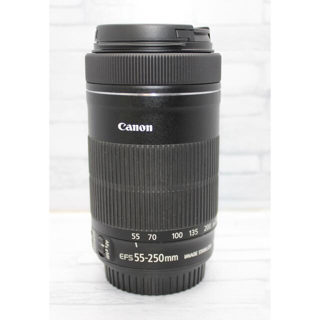 美品】Canon EF-S 55-250㎜ IS STM⭐️新型望遠レンズ