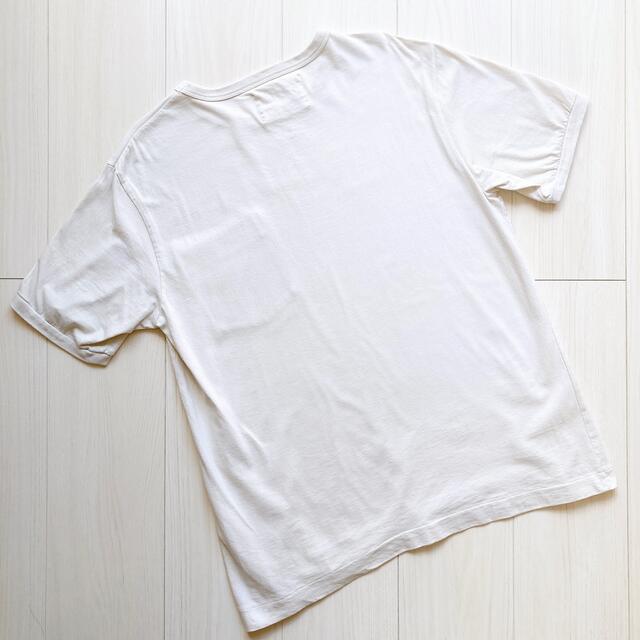 MARGARET HOWELL(マーガレットハウエル)のメンズ　MHL. Tシャツ　オフホワイト　マーガレットハウエル メンズのトップス(Tシャツ/カットソー(半袖/袖なし))の商品写真