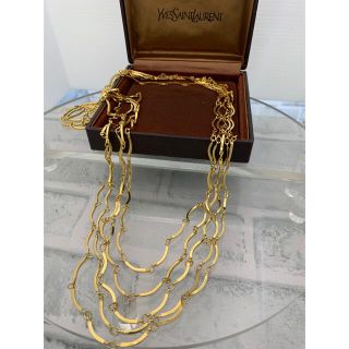 YSL イブサンローラン　ヴィンテージ　ネックレス＆ブレスレット