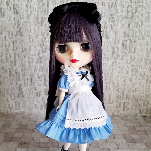 1/6ドール服 ブライス アウトフィット アリス風コーデセットの 1/6ドール服 ブライス アウトフィット アリス風コーデセットの