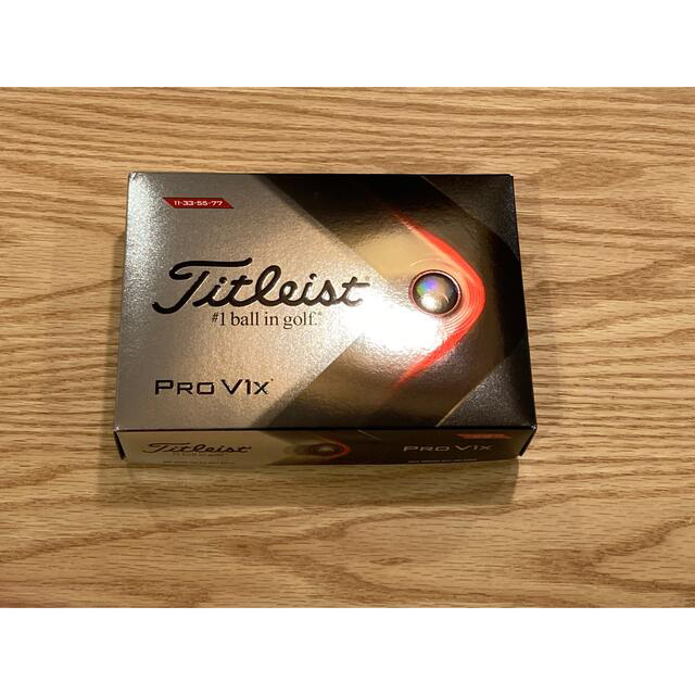 Titleist(タイトリスト)のタイトリスト PRO V1X ダブルナンバー チケットのスポーツ(ゴルフ)の商品写真