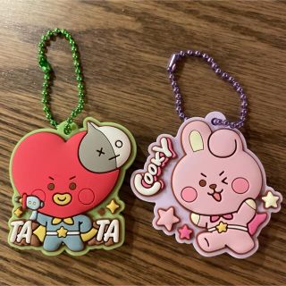 ビーティーイシビル(BT21)のBT21 ぷっくりラバマス　ラバーマスコット　キーホルダー(キャラクターグッズ)