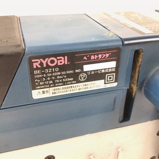 リョービ/RYOBIベルトサンダーBE-3210