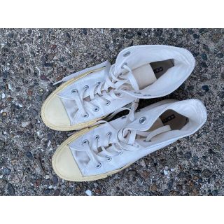 コンバース(CONVERSE)のコンバース　白ハイカット(スニーカー)