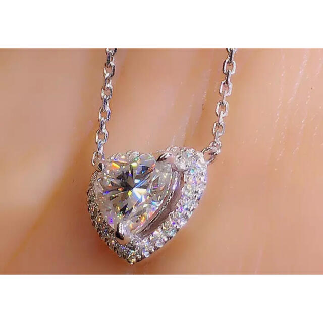 ハートシェイプ❤モアサナイト❤3カラット❤門りょうちゃん他 ハートシェイプ❤モアサナイト❤3カラット❤門りょうちゃん他
