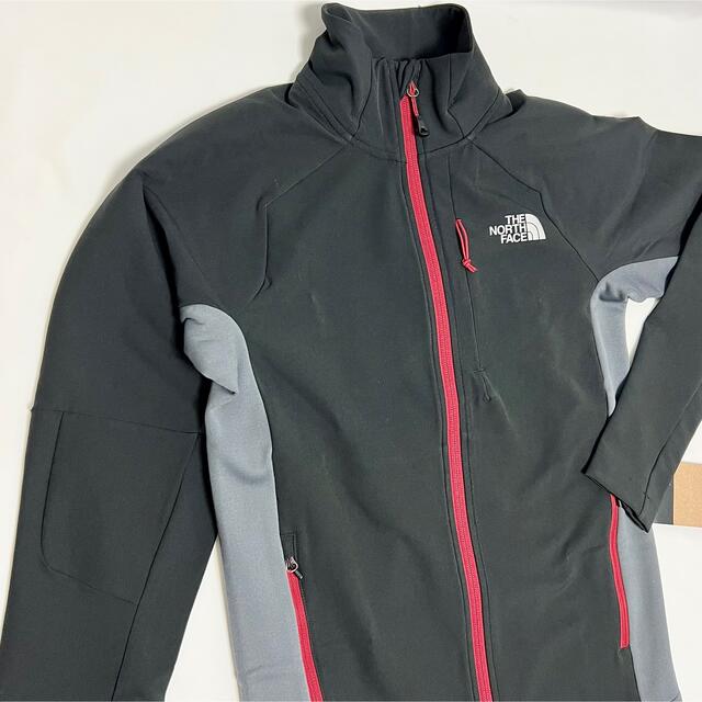 THE NORTH FACE(ザノースフェイス)の海外限定 ノースフェイス アウトドア フルジップ フリース ソフトシェル 伸縮 メンズのジャケット/アウター(ブルゾン)の商品写真