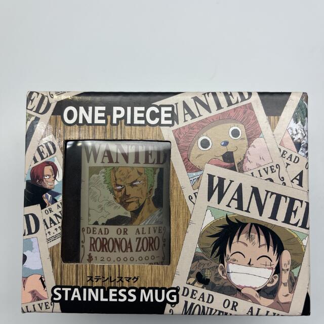 ☆882 ONE PIECE ワンピース ステンレスマグ 手配書 ゾロ キッズ/ベビー/マタニティの授乳/お食事用品(マグカップ)の商品写真