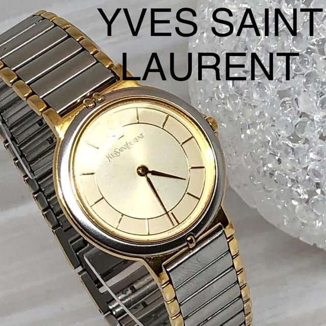 Saint Laurent(サンローラン)のじゅんこさま専用【イヴサンローラン】 【動作ok】【コマ付き】 レディースのファッション小物(腕時計)の商品写真