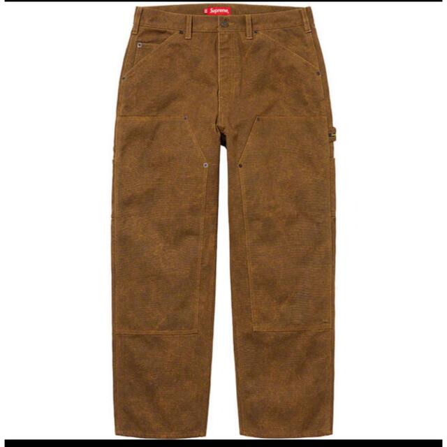 32 Supreme Double Knee Painter Pant Tanパンツ