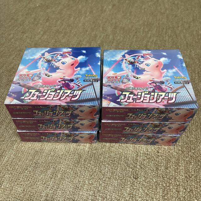 フュージョンアーツ　6box シュリンク付き