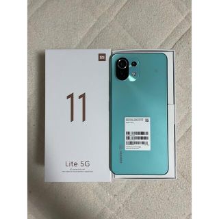 土日割引　Xiaomi Mi 11 Lite 5G ミントグリーン (国内版)(スマートフォン本体)