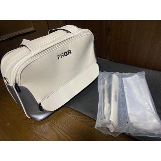 プロギア(PRGR)の新品　PRGR  ゴルフ　ボストンバッグ　ホワイト(バッグ)