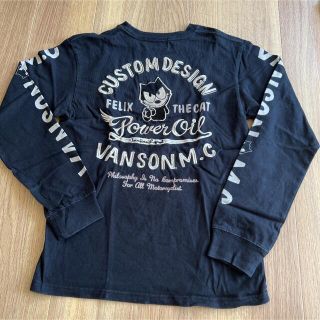 バンソン(VANSON)のバンソン×フィリックス  刺繍ロンT(Tシャツ/カットソー(七分/長袖))