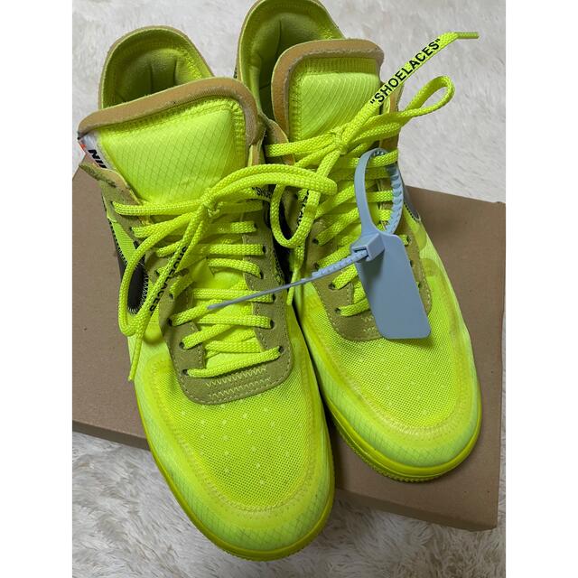 NIKE AF1 VOLT off-white  off-whiteモナリザT