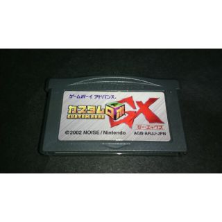 ゲームボーイアドバンス(ゲームボーイアドバンス)のGBA カスタムロボGX / ゲームボーイアドバンス(携帯用ゲームソフト)