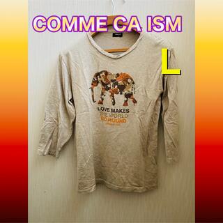 コムサイズム(COMME CA ISM)のコムサイズム カットソー(7分袖) メンズ Lサイズ(Tシャツ/カットソー(七分/長袖))