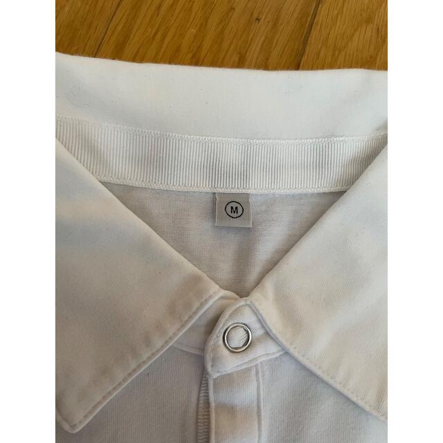 UNIQLO(ユニクロ)のUNIQLO 半袖カットソー  白　M メンズのトップス(Tシャツ/カットソー(半袖/袖なし))の商品写真