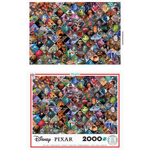 Disney(ディズニー)のジグソーパズル　ピクサー　2000ピース エンタメ/ホビーのテーブルゲーム/ホビー(その他)の商品写真