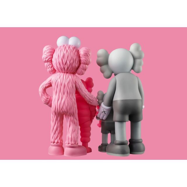 MEDICOM TOY(メディコムトイ)の新品 KAWS FAMILY GREY / PINK / FLUORO PINK エンタメ/ホビーのフィギュア(その他)の商品写真