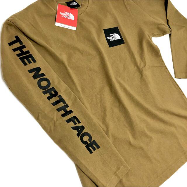 THE NORTH FACE(ザノースフェイス)のノースフェイス スクエア ロゴ 長袖 Tシャツ ロンT ボックス Square メンズのトップス(Tシャツ/カットソー(七分/長袖))の商品写真