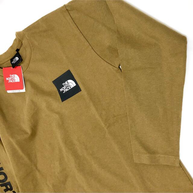 THE NORTH FACE(ザノースフェイス)のノースフェイス スクエア ロゴ 長袖 Tシャツ ロンT ボックス Square メンズのトップス(Tシャツ/カットソー(七分/長袖))の商品写真