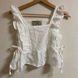 エピヌ(épine)のTreat ürself コットンレースビスチェ(ベスト/ジレ)