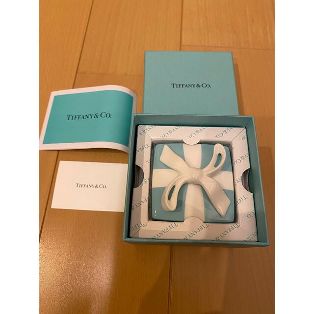 Tiffany & Co.(ティファニー)のティファニー　ミニブルーボウボックス インテリア/住まい/日用品のインテリア小物(小物入れ)の商品写真