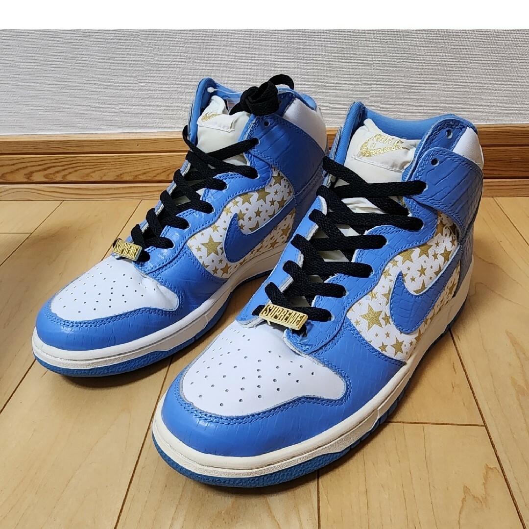 Supreme   NIKE DUNK HIGH PRO SB SUPREME .0cm 青の通販 by ポポー