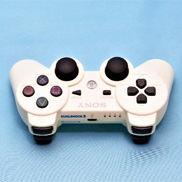 PlayStation3(プレイステーション3)のSONY純正PS3ワイヤレスコントローラー DUALSHOCK3 SIXAXIS エンタメ/ホビーのゲームソフト/ゲーム機本体(その他)の商品写真