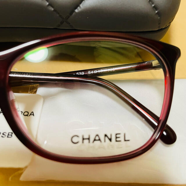 CHANEL(シャネル)のぷぅ様専用　CHANELメガネフレーム レディースのファッション小物(サングラス/メガネ)の商品写真