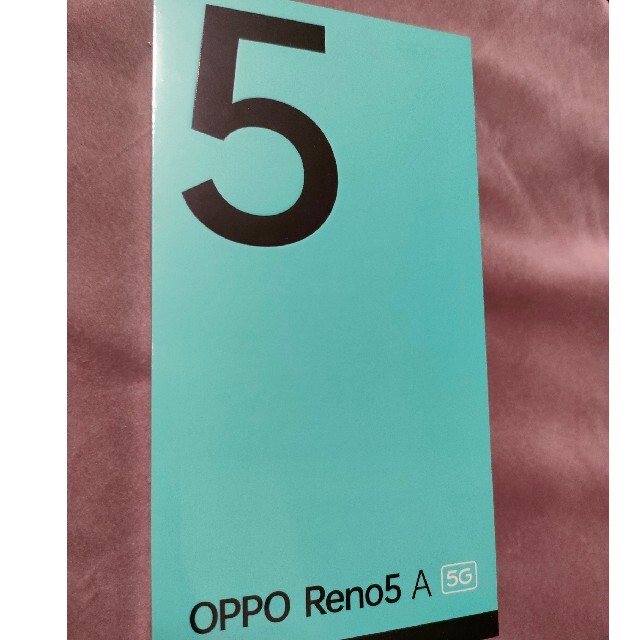 OPPO　Reno5 A　5G　新品未開封