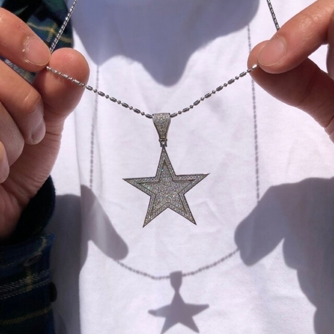 ⭐️Star⭐️Silvernecklace⭐️ﾈｯｸﾚｽ