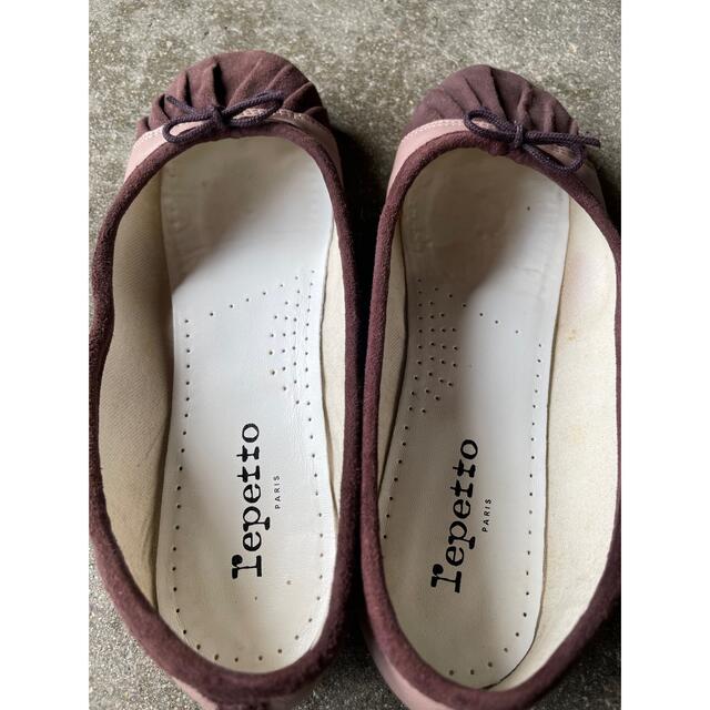 repetto(レペット)のレペットのツートンカラーのバレエシューズ レディースの靴/シューズ(バレエシューズ)の商品写真