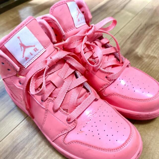 希少 NIKE GIRLS JORDAN 1 (GS) エアジョーダン1レディース