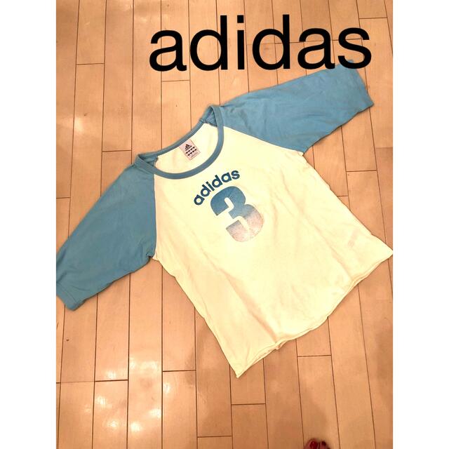 adidas(アディダス)のadidas(アディダス )ロンT/七分袖　レディース レディースのトップス(Tシャツ(長袖/七分))の商品写真