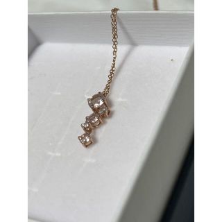 ジュエリーツツミ(JEWELRY TSUTSUMI)のJEWELRY TSUTSUMI モルガナイトプチネックレス　(ネックレス)