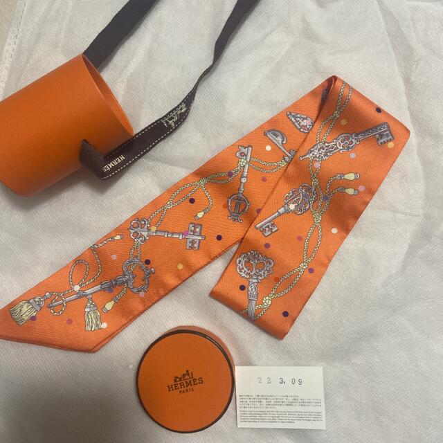 新品本物購入 未使用 エルメス HERMES レクレアポア ツイリースカーフ
