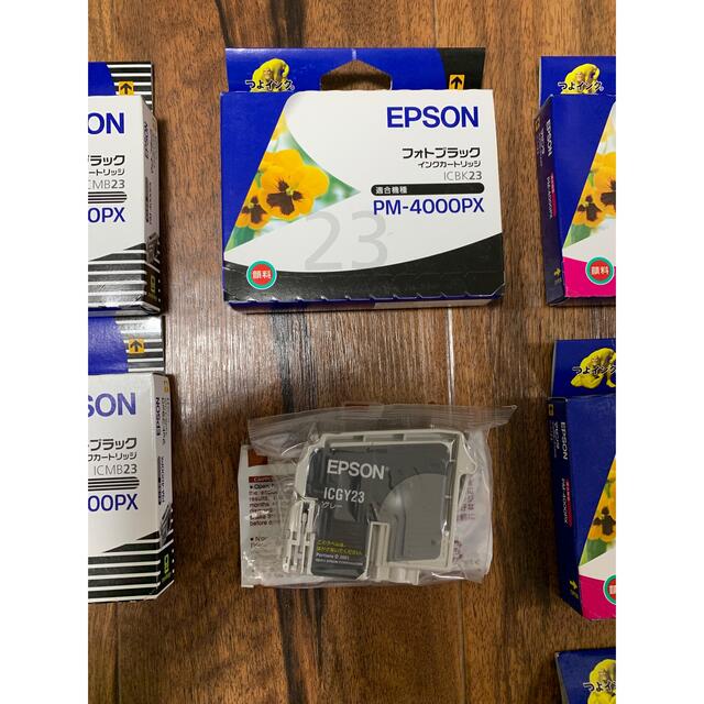 EPSON(エプソン)のEPSON PM-4000PX対応　インクカートリッジセット インテリア/住まい/日用品のオフィス用品(OA機器)の商品写真