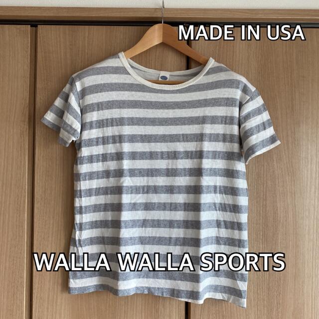 WALLA WALLA SPORT(ワラワラスポーツ)のWALLA WALLA SPORTS ワラワラスポーツ Tシャツ USA製 メンズのトップス(Tシャツ/カットソー(半袖/袖なし))の商品写真