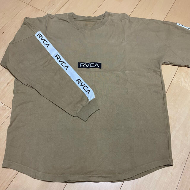 RVCA(ルーカ)のRVCA ルーカ　ロンT テープロゴ メンズのトップス(Tシャツ/カットソー(七分/長袖))の商品写真