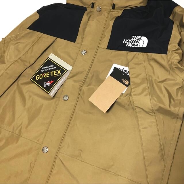 ノースフェイス マウンテン レインテックス ジャケット UB 茶