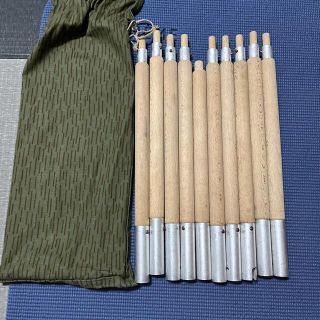 木製　ポール(テント/タープ)