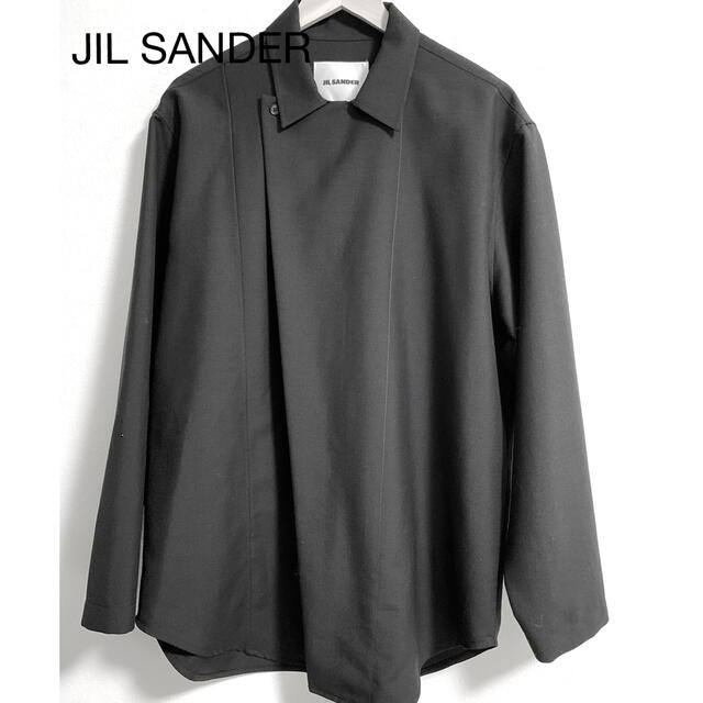 JIL SANDER   長袖シャツ　ブラック