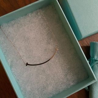 ティファニー(Tiffany & Co.)のTiffany スマイルTネックレスWG(ネックレス)