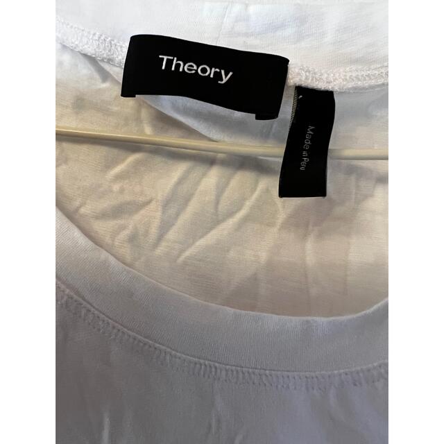 theory(セオリー)のセオリー　theory 人気の白　Tシャツ レディースのトップス(Tシャツ(半袖/袖なし))の商品写真